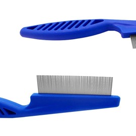 Generic Stainless Steel Grooming Comb for Dog Cats and Pets Dog & Cat Dematting Comb: Pet Grooming Tool for Removing Loose Undercoat, Mats, and Tangled Hair - Doodle Dematting Comb, Regular, Assorted