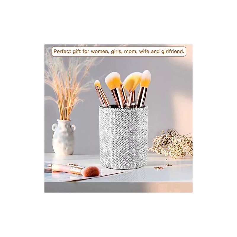 OTOSTAR Organizador De Brochas De Maquillaje Otostar Bling Crystal