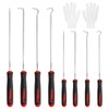 VOSSOT 8-Piece Mini Pick and Hook Set, Universal Needle Hook