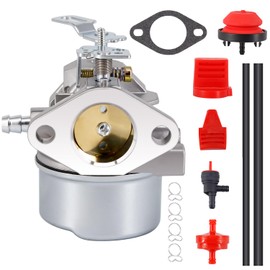 640052 Carburetor Compatible with Tecumseh Hmsk80 Hmsk90 8hp 9hp 10hp Lh318sa Lh358sa for Snow Blower Generator Chipper Shredder 640054 640349 640058 640058A Oregon 50-659 Stens 520-926 Carb