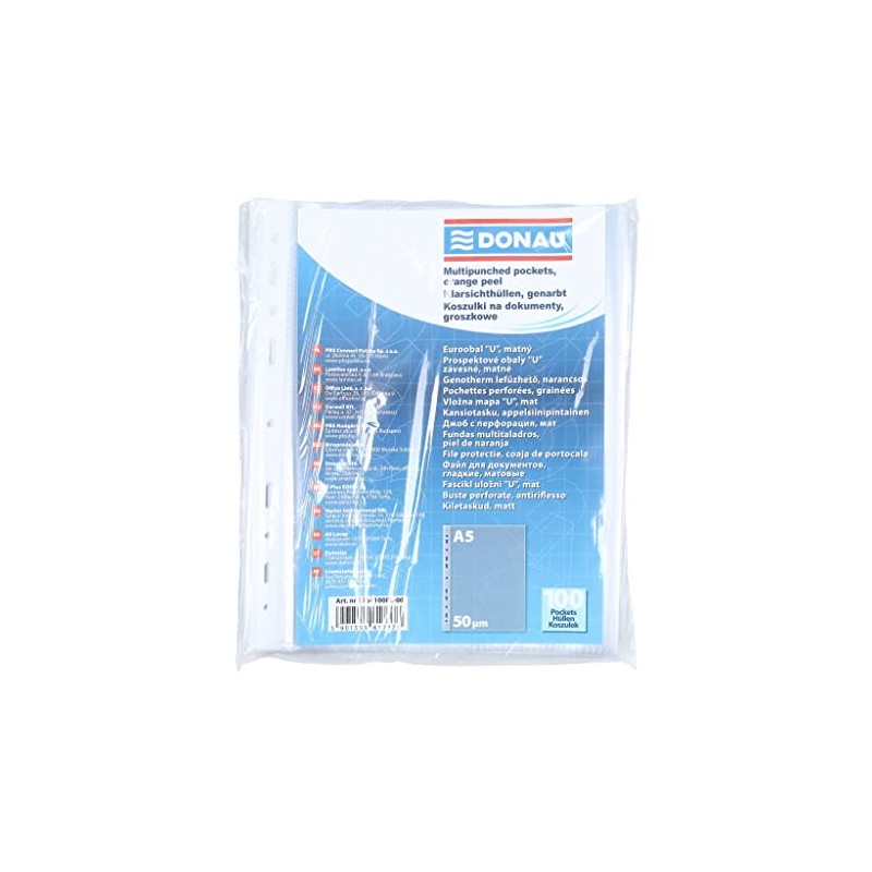 Donau Document Wallets DIN A5 / Pack of 100 /