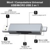 EMAGIE Lector de Tarjetas SD - Múltiplecon OTG y 480Mbps
