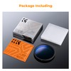 K&F Concept 52mm Variable ND Filters ND2-2000, Neutral Density ND2