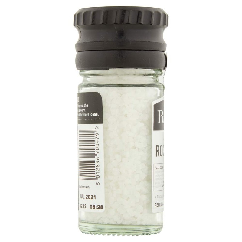 Bart Rock Salt Refillable Grinding Mill, 95g