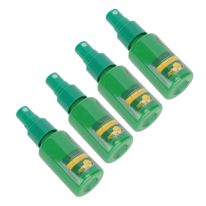 30ml 4PCS Ginger Hair Growth Spray Nutritious Moisturizing Hair Root
