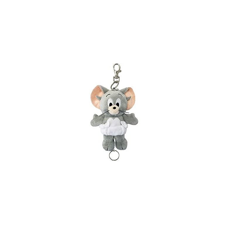 SK Japan Tom and Jerry Plush Reel Key Cover Taffy