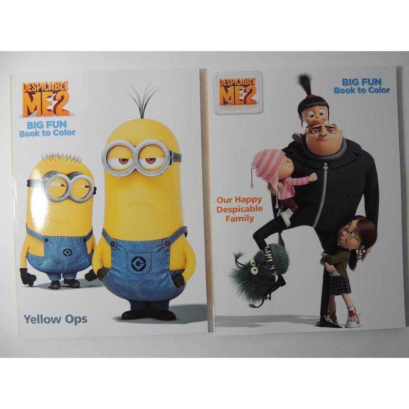 Despicable Me2 Yellow Ops Coloring Book (1 Out of 2