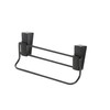 Richell Towel Rack, Dark Gray, Raccool Towel Hanger