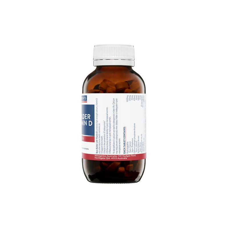 Ethical Nutrients Megazorb Bone Builder With Vitamin D 120 Tablets