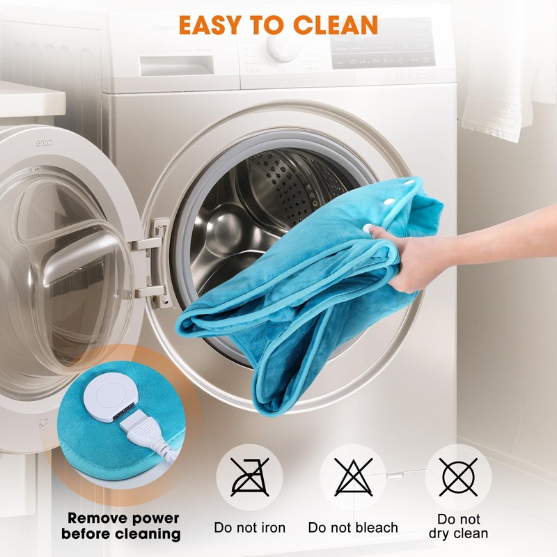 Tovve Heating Pad for Back Neck Shoulders, Large Wearable Relax