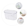 BUGUUYO Wall-Mounted Trash Can Hanging Storage Bin Recycling Office Classroom