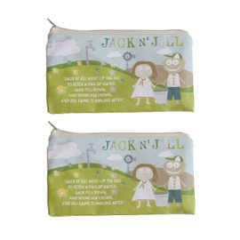 Jack and Jill Kids Sleepover Pouch x 2 Pack