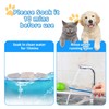 Cat Water Fountain Filter,Arc-Shaped Sponge Activated Carbon Cat Fountain Filter