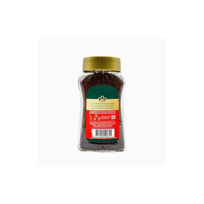 Jacobs Tradicional 180g | Café Soluble Aglomerado | Instantáneo