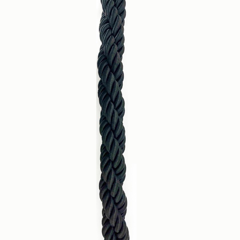 Vixzoid Barrier Cord Black 1.5 m Barrier Tape Handrail Rope