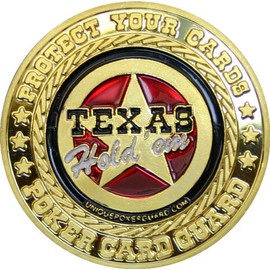 Poker Card Guard Money Machine Real Gold-Plated