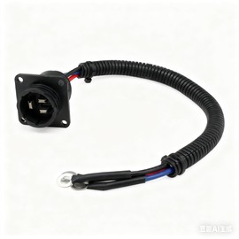 Meckparts RE48525 A-RE48525 Tractor Auxiliary Power Socket Outlet Compatible with John Deere 4045 4055 4255 4455 4555 4560 4755 4760 4955 4960 8560 8570 8760 8770 8870 8960 8970 Tractor Models