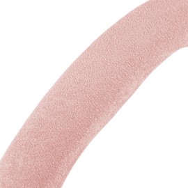 EZAUTOWRAP Universal 2PCS Velvet Pink Steering Wheel Cover Booster Non-Slip Easy to Install Steering Wheel Cover Steering Wheel Decoration Booster Cover