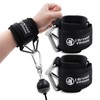 J Bryant Neoprene Padded Wrist Straps with Adjustable Triangular Hook&Loop