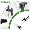 2PCS Under Vehicle Inspection Mirror Security Mirror with Light and