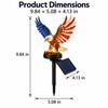 Solar Eagle Garden Stake Light – Patriotic LED Outdoor Decoration