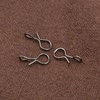 Be In Your Mind 90 Pieces Fly Fishing Snaps Stainless