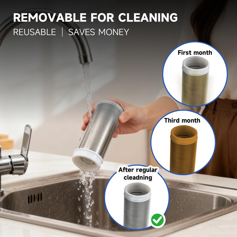 Washing machine water filter, capable of filtering out impurities of