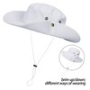 Foldable-Bucket-Hats with String Wide-Brim Hiking-Fishing UV Sun Protection Floppy Sun