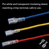 Gasea 120pcs Crimp Terminals Female Spade Connector Wire Terminal Kit