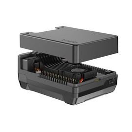 Argon NEO 5 M.2 NVME PCIE Case for Raspberry Pi 5 | Aluminum case with Built-in Fan