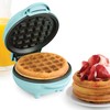 Nostalgia MyMini Personal Electric Waffle Maker, 5-Inch Cooking Surface, Waffle