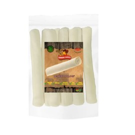 Cowdog Chews Retriever Roll 9-10 inch all Natural Rawhide Dog Treat (10 Pack)