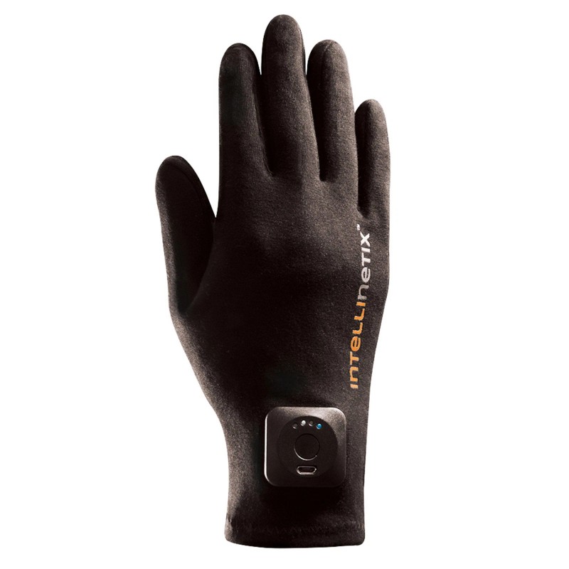 Intellinetix Arthritis Vibrating Gloves, Large, Black (PR/1)