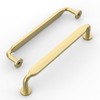 Amerdeco 10 Pack Gold Cabinet Pulls 128mm(5nch) Hole Centers Kitchen