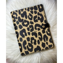 Coach Notebook With Leopard Print CX612 NWT