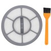 ApplianPar Pack of 2 Vacuum Filter with Brush Replacement for