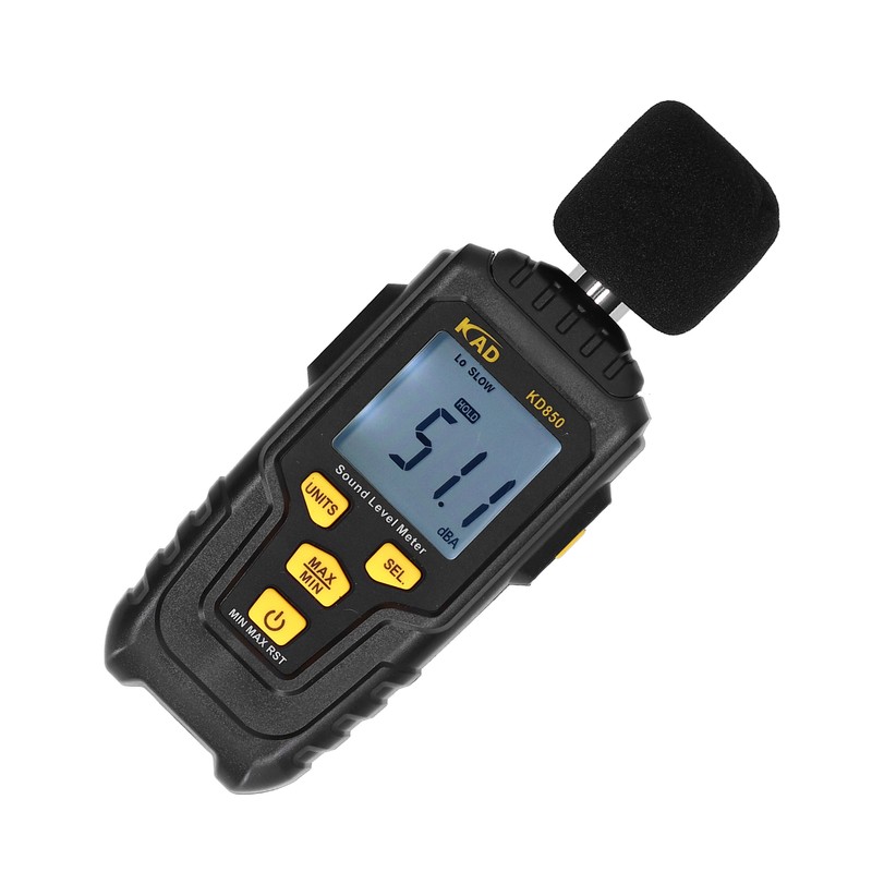 Multifunction Sound Level Meter Decibel Monitor Temperature Tester Environmental InstrumentKD850