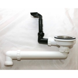 Blanco Drain Fitting 1 x 3.5 Inch Overflow Square