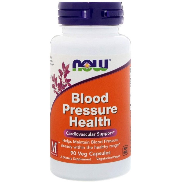 NOW Supplements, Blood Pressure Health with MegaNatural®-BP™, Cardiovascular Support*, 90 Veg Capsules