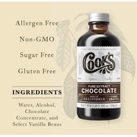 Cook's Pure Chocolate Extract 4 oz