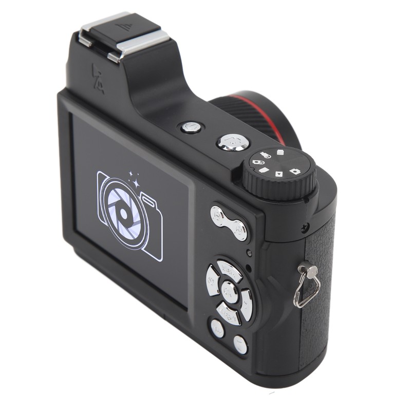 4K Digital Camera 48MP Manual Focusing Retro Anti Slip Pattern