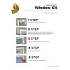 Duck Brand Window Insulation Kit 15 Windows Energy Saving Clear