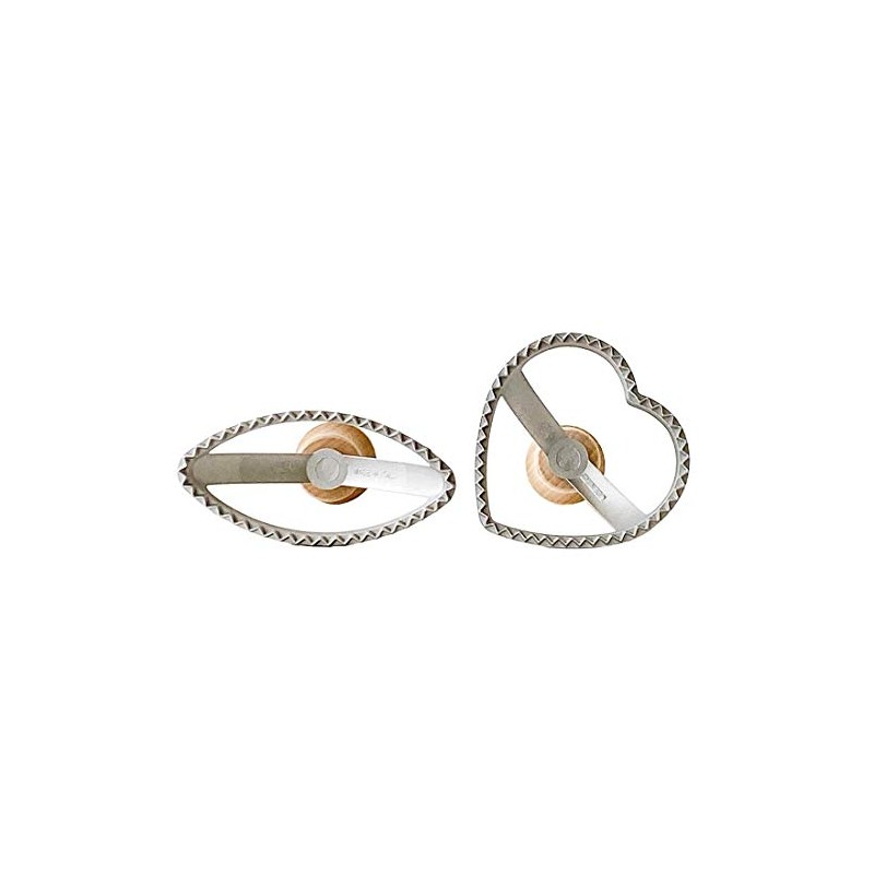 EPPICOTISPAI Ravioli Stamp Set of 2 (Oval Heart)