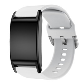 Fit for WHOOP 4.0 Watch Band Women Men, Quick Release Silicone Replacement Bands Straps Wristbands Bracelet Accessories Fit for WHOOP 4.0 Fitness & Activity Tracker (White)