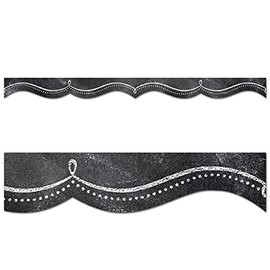 CTP Dotted Swirl EZ Border for Classroom Bulletin Board Border for Classroom (Creative Teaching Press 10571), Total of 96ft Border (2 X 48ft Borders)
