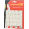 Tool Essentials 16pc Plastic Hooks with Self Adhesive No Tools