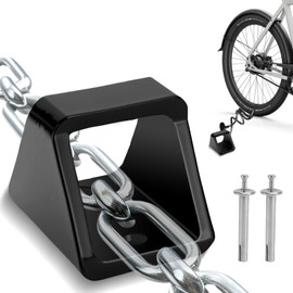 TYBYBB Wall Anchor, Floor Anchor, Wall Security, Bicycle Wall Anchor, Chain Anchor, Wall Floor Anchor, Accessories, Anchor with 304 Stainless Steel Screws for E-Bike, Motorcycle, Bicycle Lock