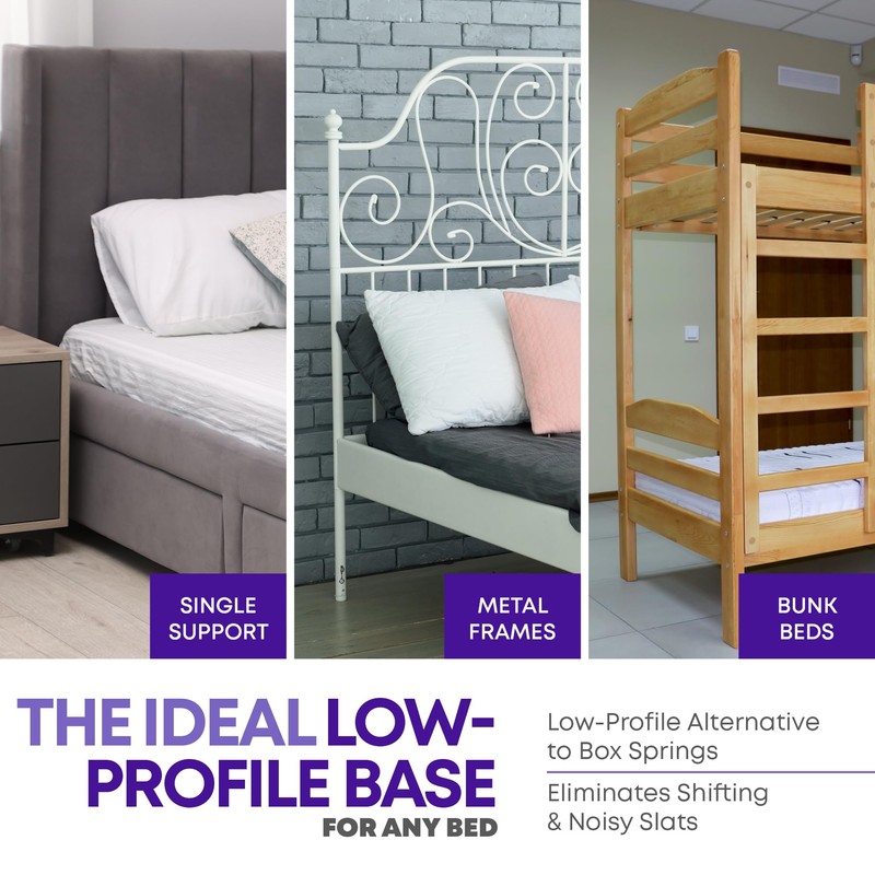 Greaton, Wooden Twin Bed Slats for Support Under Mattress with