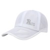 White Fang CA583 Mesh Cap, English Letters, Brim Hat, Sports,