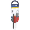 Tivoly 11436720200 2pcs TX HSS Metal Drill Bit Ø 2,0 mm